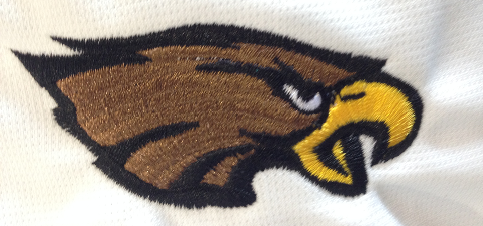 sports uniform embroidery